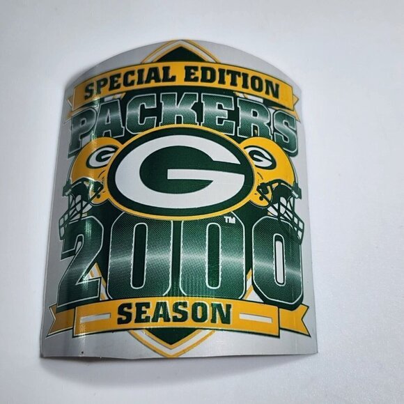 Special Edition Packers 2000 Seasons NFL Team Logo Green Aluminum Sign Lots - Picture 6 of 7